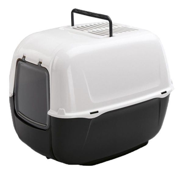 Imagen de Baño Bandeja Sanitaria para Gatos PRIMA SFUSA Negra