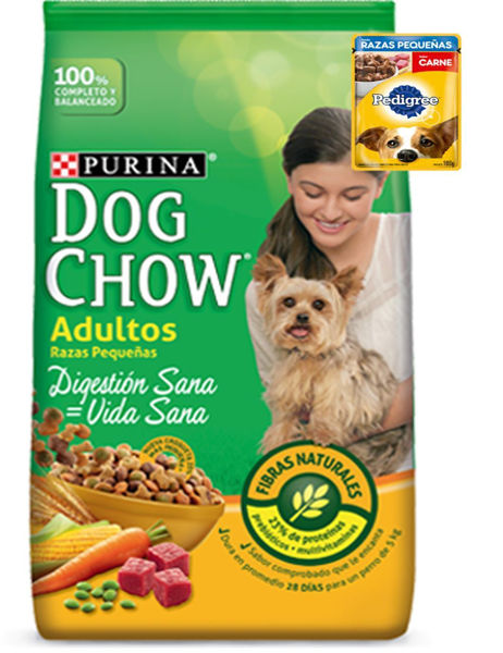 Imagen de DOG CHOW Perros Adultos Razas Pequeñas 21 Kg + Envío