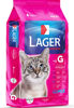 Imagen de LAGER Gatos Adulto 10 kg + Bandeja + Pala Sanitaria