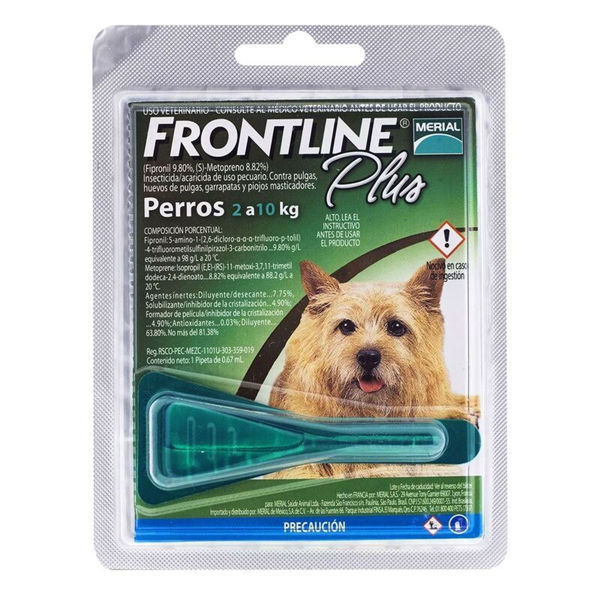 Imagen de FRONTLINE PLUS 0 A 10KG.