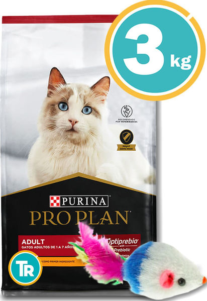 Imagen de PRO PLAN Gato Adulto 3kg + Ratón