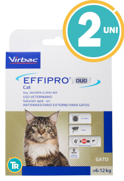 Imagen de EFFIPRO DUO GATO ADULTO  6/12KG X 2 UNI