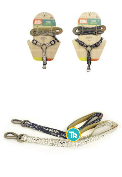 Imagen de Arnes + Correa P/Mascotas (P) 3/8"X10-14"/ 3/8"X4FTv