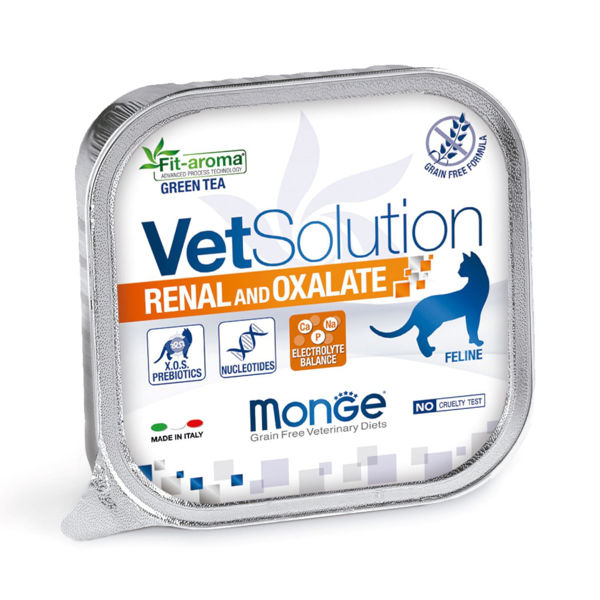 Imagen de PATE VET SOLUTION Gato Renal y Oxalate 100gr
