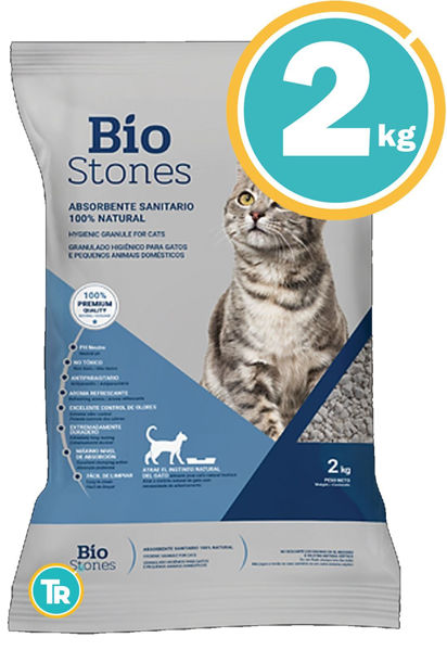 Imagen de Sanitario para Gatos Piedra Blanca 2KG