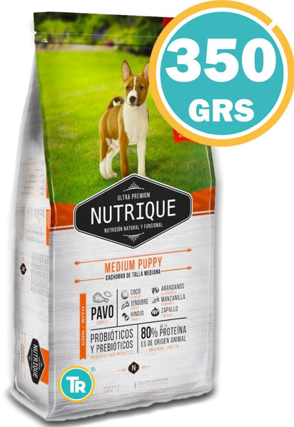 Imagen de Nutrique perro adulto raza mediana 350 grs