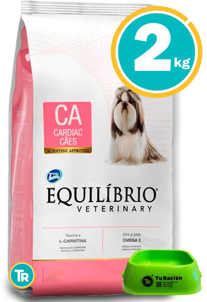 Imagen de EQUILIBRIO Perro Canine Cardiac 2 kg + Comedero