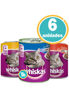 Imagen de PATE WHISKAS Adulto +1 Lata 340 grs x 6 UNIDADES