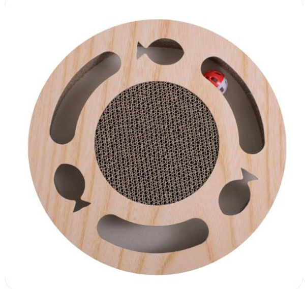 Imagen de RASCADOR REDONDO HUECO C/PELOTAS CASCABEL