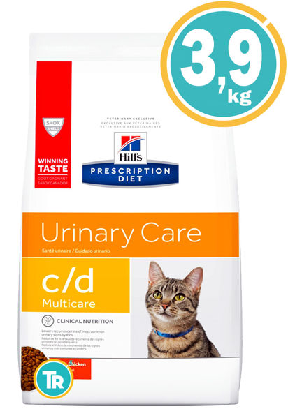 Imagen de HILLS Gato Feline Cuidados Urinarios C/d 3,9kg