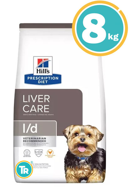 Imagen de HILLS Perro Adulto Hepatic Diet L/d 8kg - Tratamiento hepático