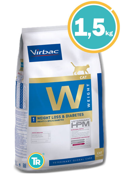 Imagen de HPM Virbac Gato Control de Peso y Diabetes 1,5kg - PROMO EXPRESS