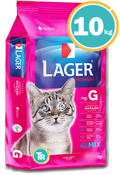Imagen de LAGER Gatos Adulto 10kg - PROMO EXPRESS