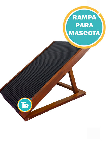 Imagen de RAMPA PET MADERA PARA PERRO Y GATO