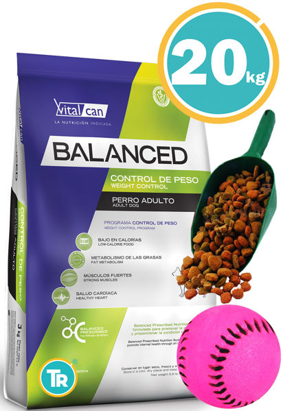 Imagen de BALANCED Perro Adulto Control de Peso 20kg - PROMO LOCAL