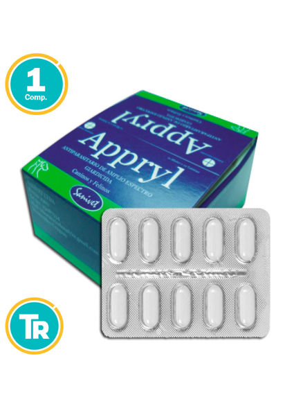 Imagen de ANTIPARASITARIO APPRYL x UNIDAD