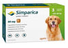 Imagen de ANTIPARASITARIO SIMPARICA Perro 80 mg 20 a 40 kg 3 comprimidos