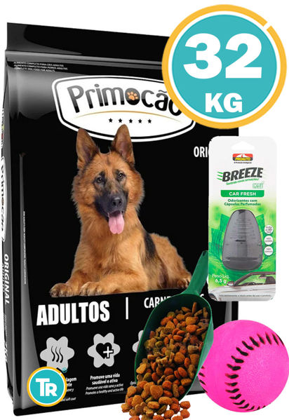 Imagen de PRIMOCAO Original 25+7 kg + Pelota + Pala + Aromatizador