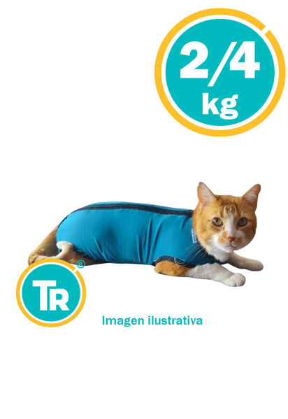 Imagen de ROPA  GATOS ESPECIAL POST QUIRURGICA  TALLE N 2
