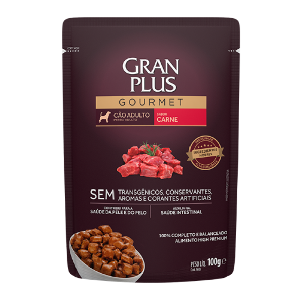 Imagen de Salsa Gran Plus Perro Adulto CARNE 100gr