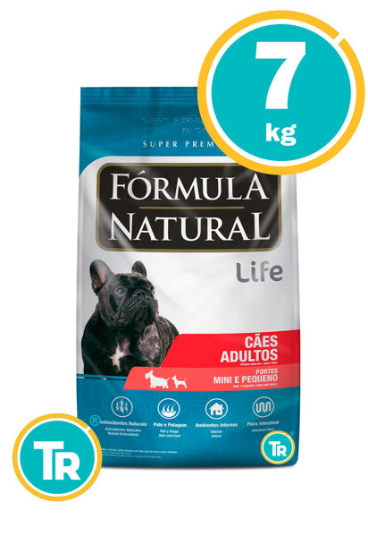 Imagen de FORMULA NATURAL LIFE PERRO ADULTO RAZA MINI/PEQUEÑA 7KG