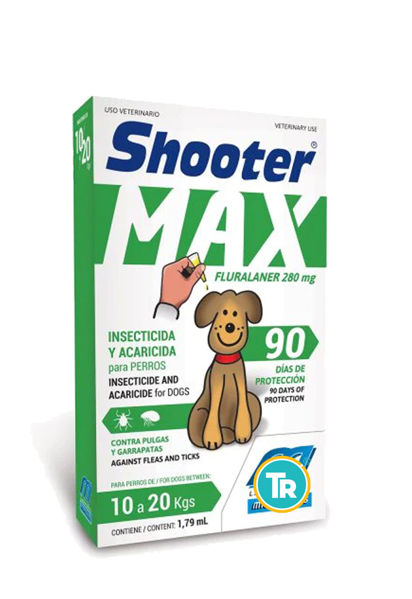 Imagen de PIPETA SHOOTER MAX PERROS 10 A 20KG