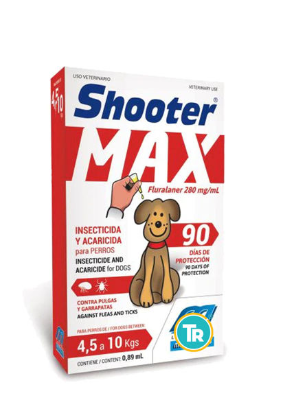Imagen de PIPETA SHOOTER MAX PERROS 4.5 A 10KG