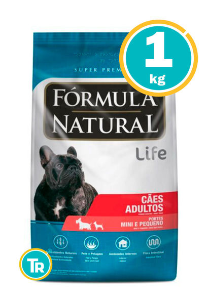 Imagen de FORMULA NATURAL  DOG ADULTO PEQUEÑO 1KG LIFE