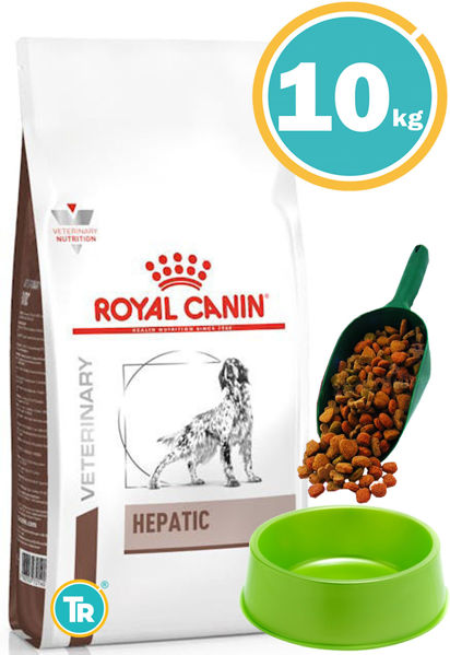 Imagen de ROYAL CANIN Hepatic 10kg - Tratamiento Higado/Digestivo + Pala + Comedero