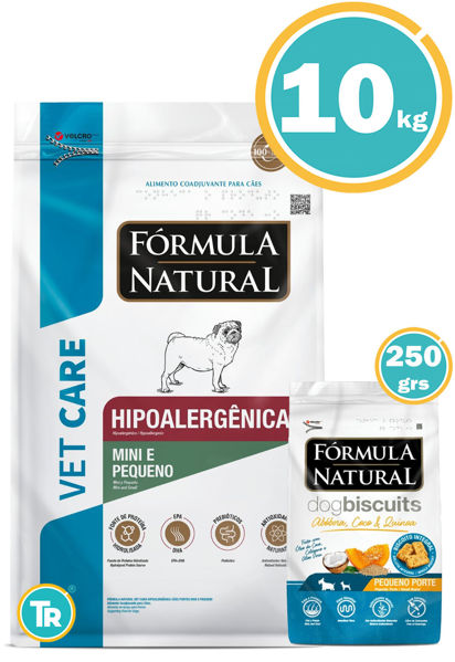 Imagen de FORMULA NATURAL PERRO HIPOALERGENICA RAZAS PEQUEÑAS 10KG