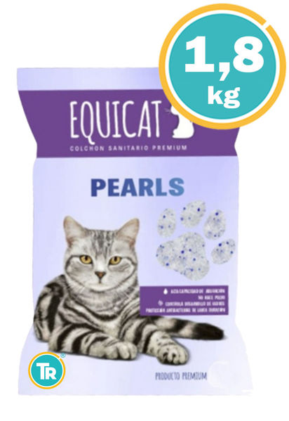 Imagen de SANITARIO EQUICAT SILICA GEL PEARLS 4LT - 1,8KG