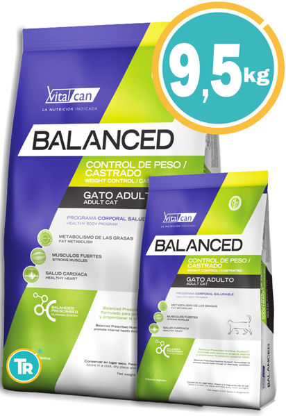 Imagen de BALANCED Gato Control de Peso/Castrados 7,5 + 2 kg