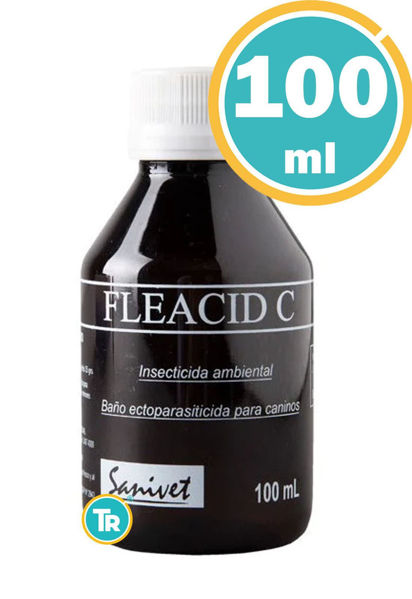Imagen de FLEACID C 100ML INSECTICIDA AMBIENTAL GARRAPATICIDA PULGUICIDA