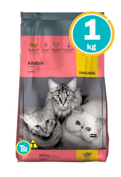 Imagen de THREE CATS Familia Original Gato Adultos 1 Kg