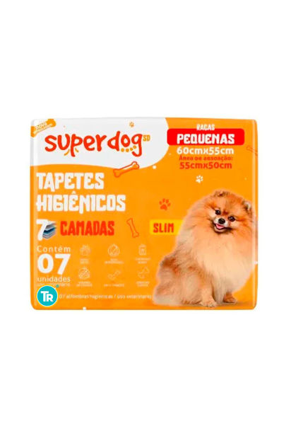 Imagen de Tapete Higienico Super Dog Raza Pequeña - 7 Unidades
