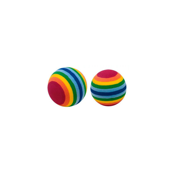 Imagen de Pelota arcoiris  x2 unid  PA 5404