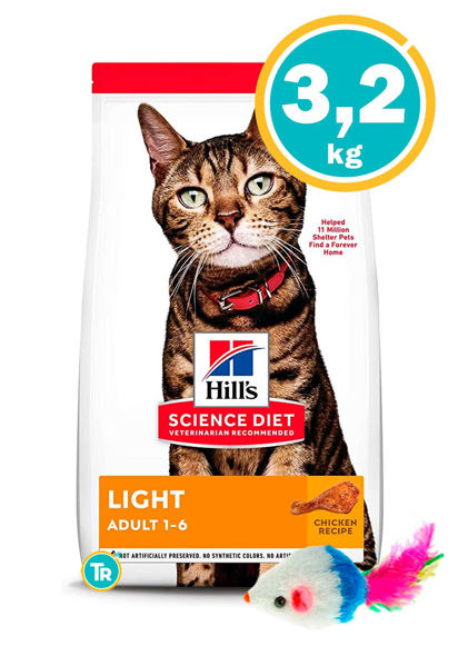 Imagen de HILLS Gato Light 3.2 kg