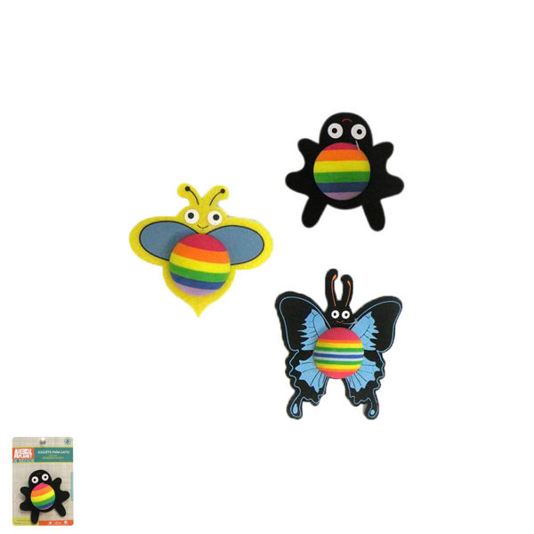 Imagen de Juguete para Gato insectos varios motivos PA 016