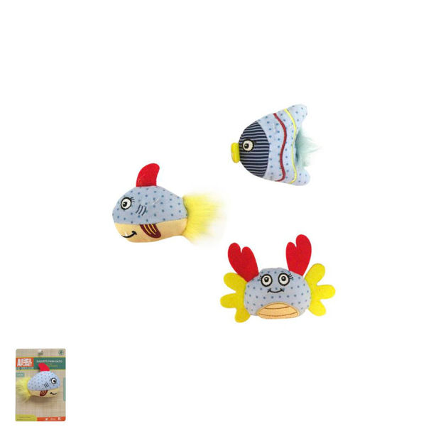 Imagen de Juguete para gatos peluches varios motivos PA 010