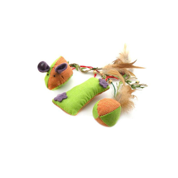 Imagen de Juguete para gato peluche varios motivos PA 020