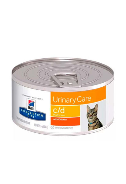 Imagen de Lata Hill's gato urinary care c/d  24/156 g