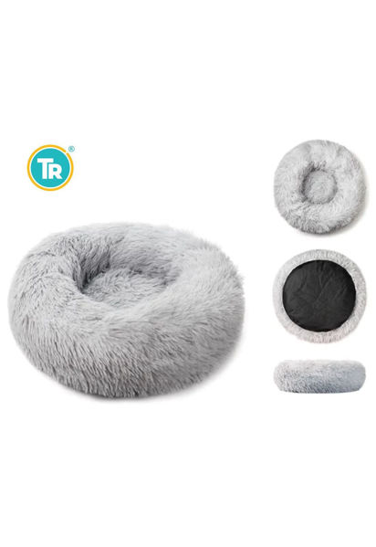 Imagen de CAMA SOFT PUFF ANTI STRESS P/ MASCOTAS VARIOS COLORES