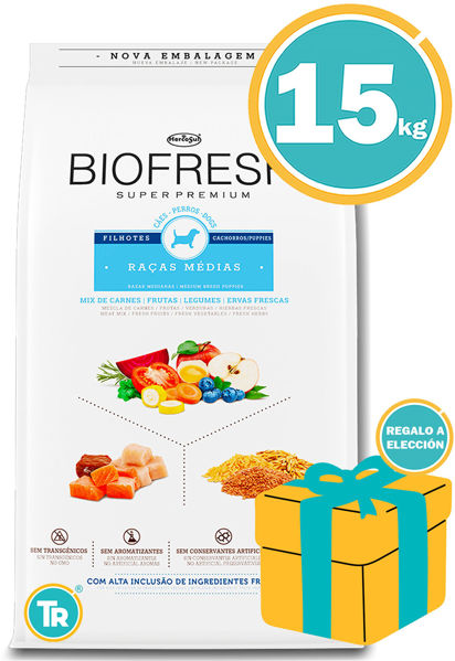 Imagen de BIOFRESH Alimento Cachorro Raza Medias 15 kg