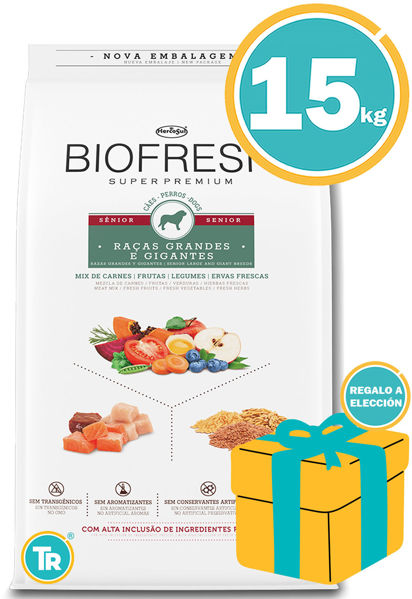 Imagen de BIOFRESH Alimento Senior Razas Grandes y Gigantes 15kg