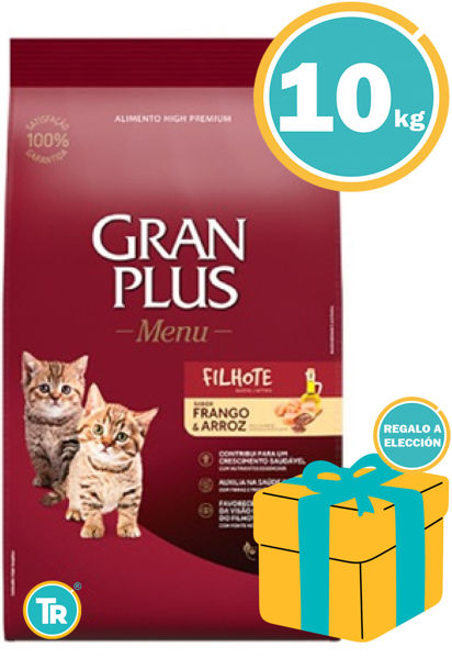 Imagen de GRAN PLUS Alimento Gatito Sabor Pollo y Arroz 10kg