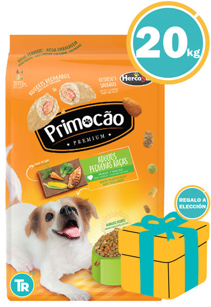 Imagen de PRIMOCAO Alimento Premium Adulto raza Pequeñas Pollo y Vegetales 20 kg