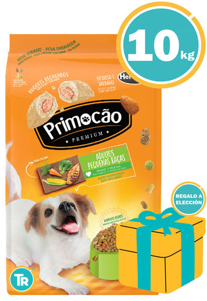 Imagen de PRIMOCAO Alimento Premium Raza Pequeña 10kg Pollo y Vegetales