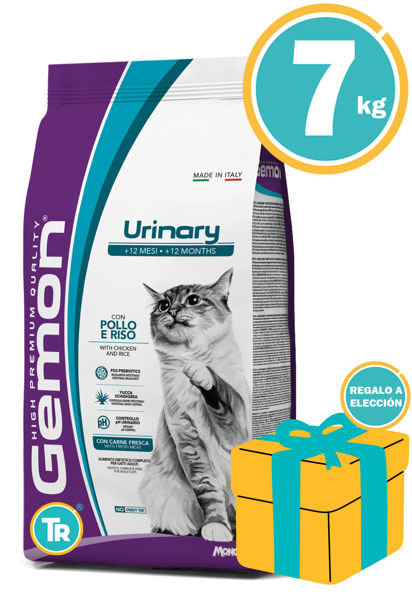 Imagen de GEMON Alimento Pollo y Arroz Urinary 7kg