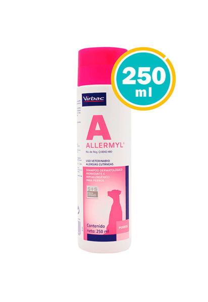 Imagen de SHAMPOO DERMATOLÓGICO PERRO HPM ALLERMYL 250ML