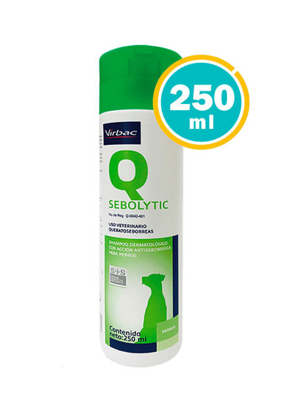Imagen de SHAMPOO DERMATOLÓGICO PERRO HPM SEBOLYTIC 250ML